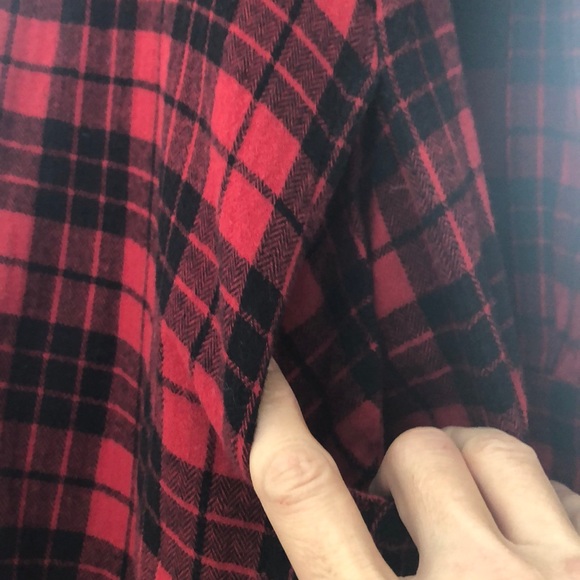 Rebel Sugar red/black plaid tunic - Picture 10 of 13